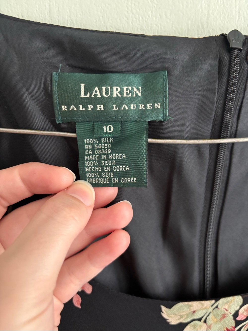 Ralph Lauren silk dress - Picture 2 of 4